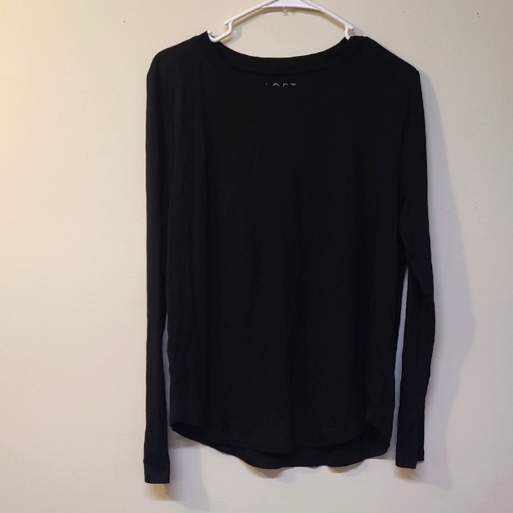 LOF‎ Black Long Sleeve Shirt used good condition.